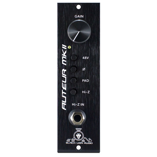 Black Lion Audio Auteur MKII 500 Series Preamp