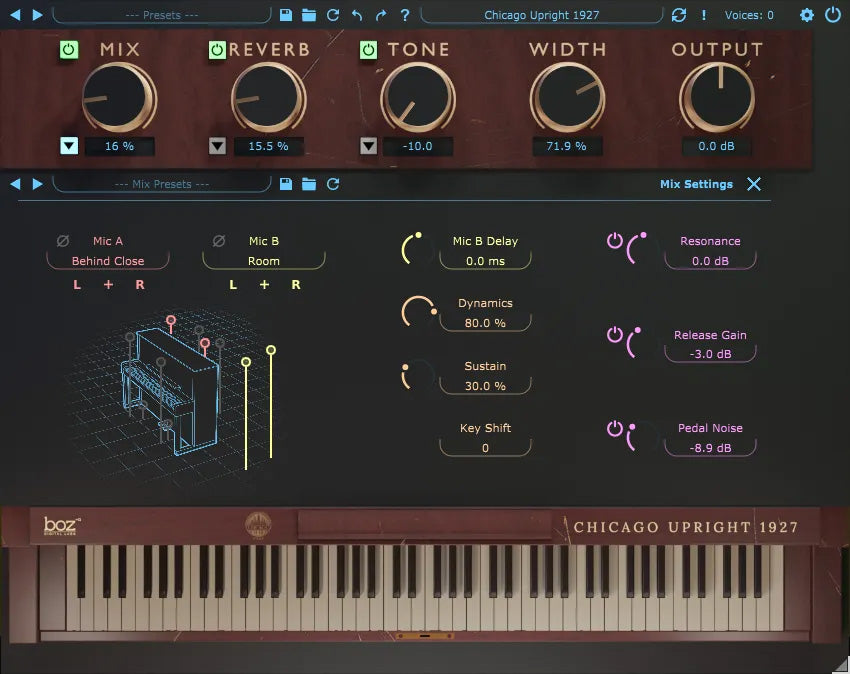 Boz Digital Upright Bundle - Electronic Delivery