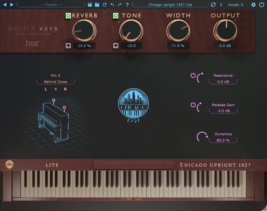 Boz Digital Upright Bundle - Electronic Delivery