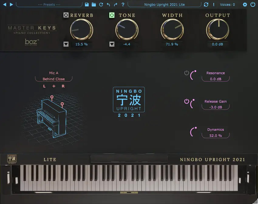 Boz Digital Upright Bundle - Electronic Delivery