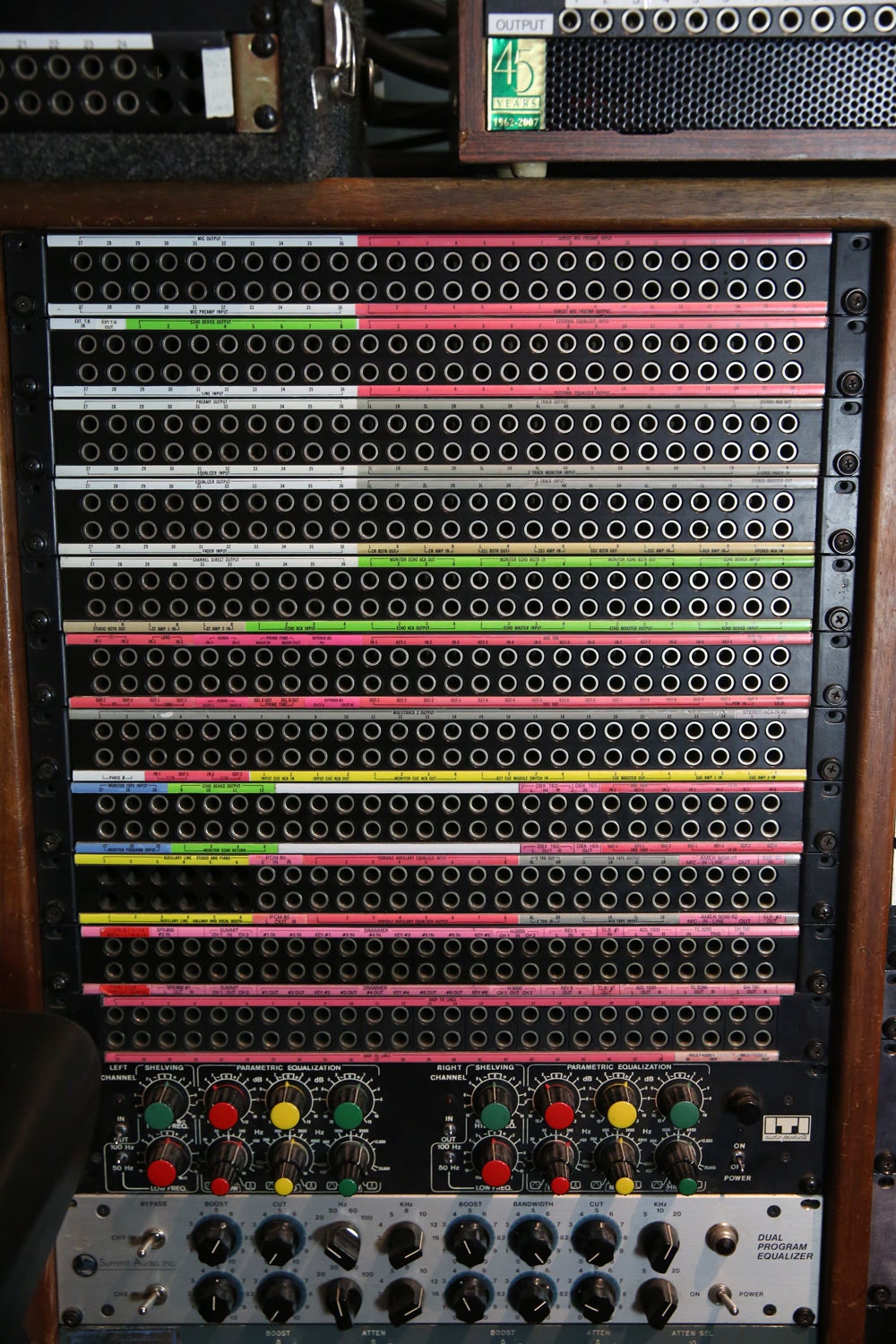 Historic Sound Factory API Custom Console (Sunset Sound)