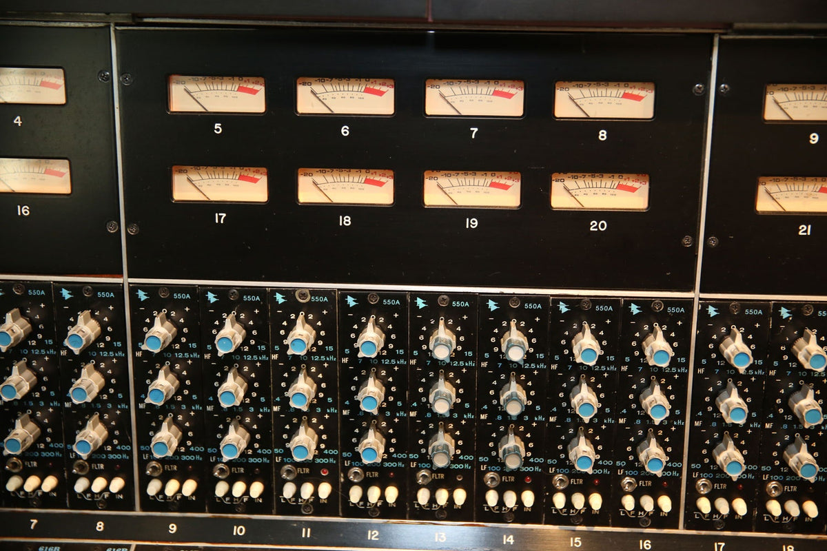 Historic Sound Factory API Custom Console (Sunset Sound)