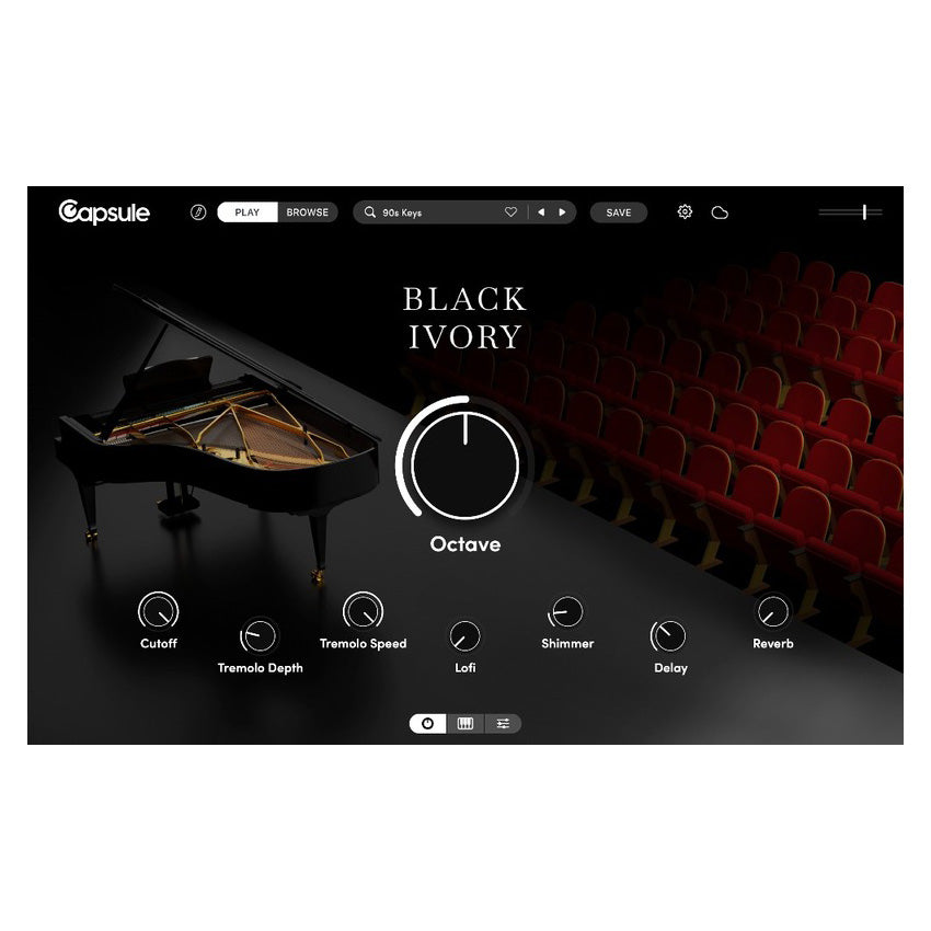 Capsule Audio Black Ivory Virtual Keys Instrument - Electronic Delivery