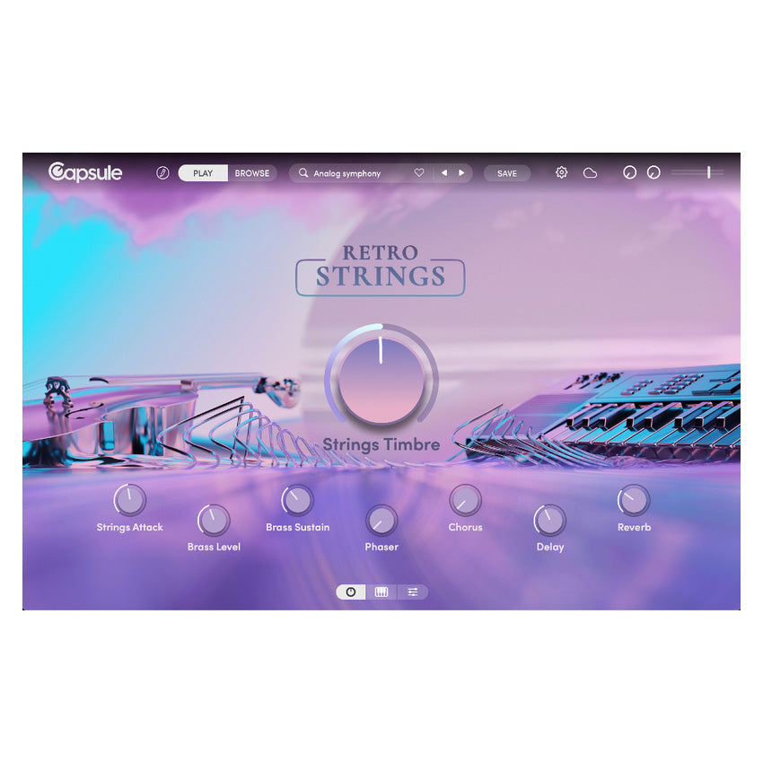 Capsule Audio Retro Strings Virtual String Instrument - Electronic Delivery