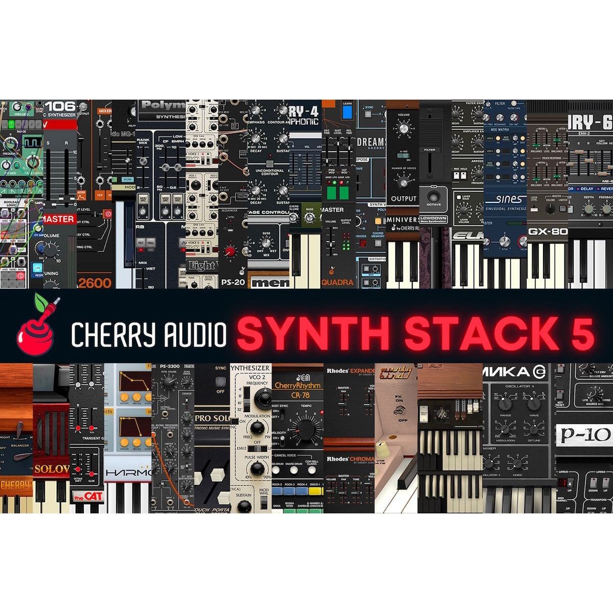 Cherry Audio Cherry Audio Synth Stack 5 - Electronic Delivery