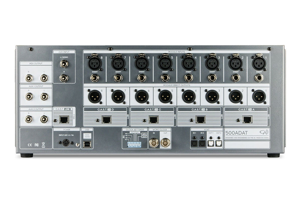 Cranborne Audio 500ADAT 8-Slot 500 Series Rack/ADAT Expander