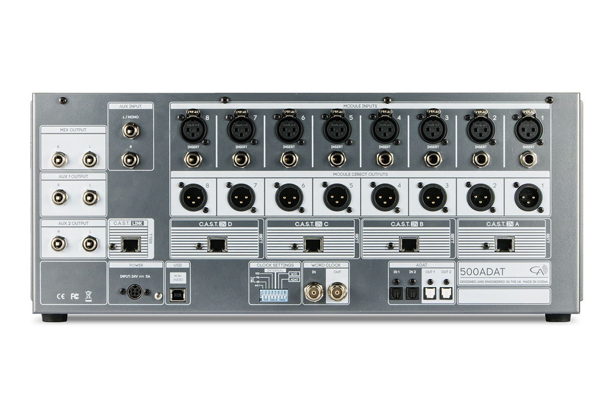 Cranborne Audio 500ADAT 8-Slot 500 Series Rack/ADAT Expander