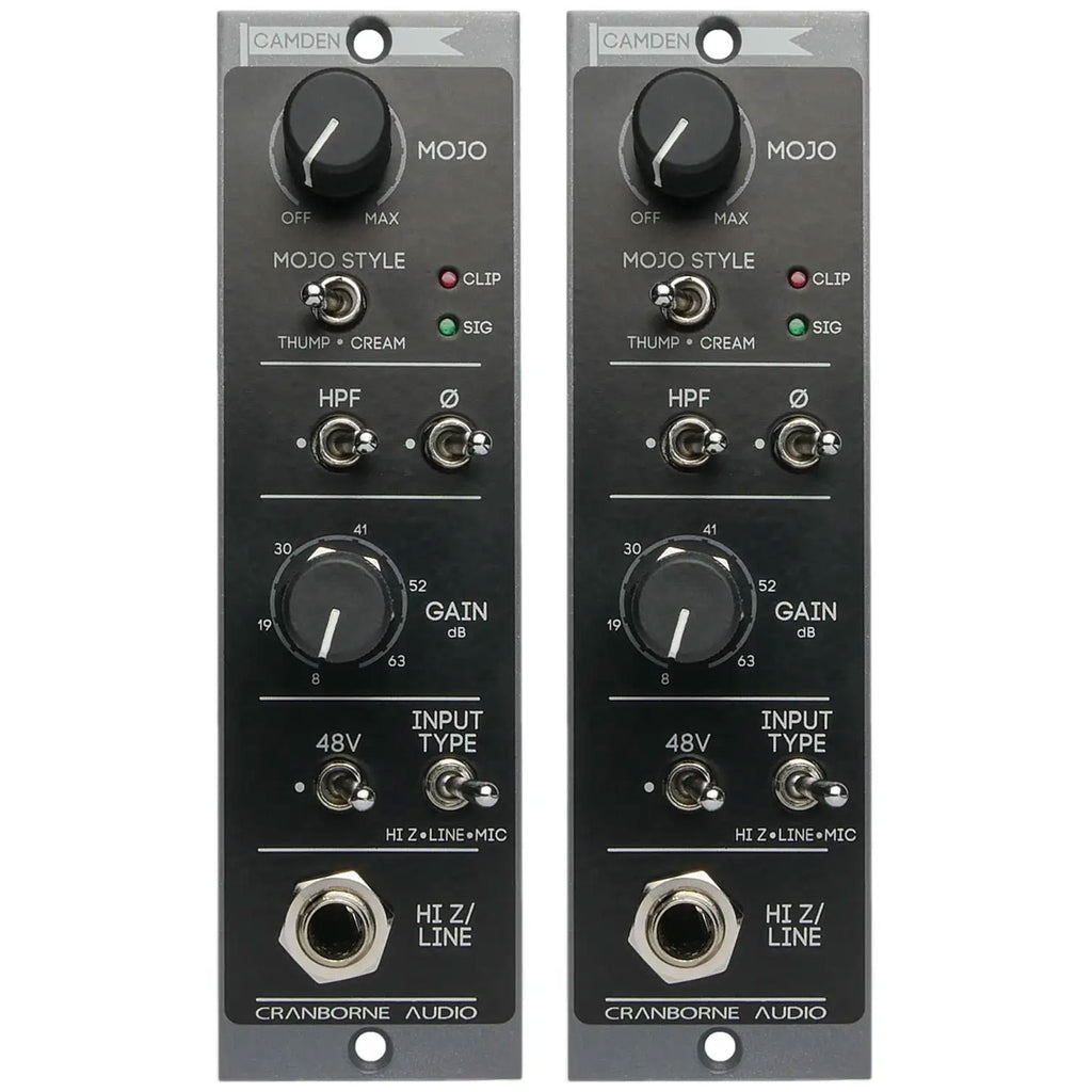 Cranborne Audio Camden 500 Series Microphone Preamp - Stereo Pair