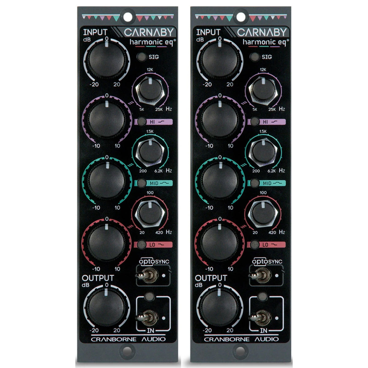 Cranborne Audio Carnaby 500 Series Harmonic EQ - Stereo Pair