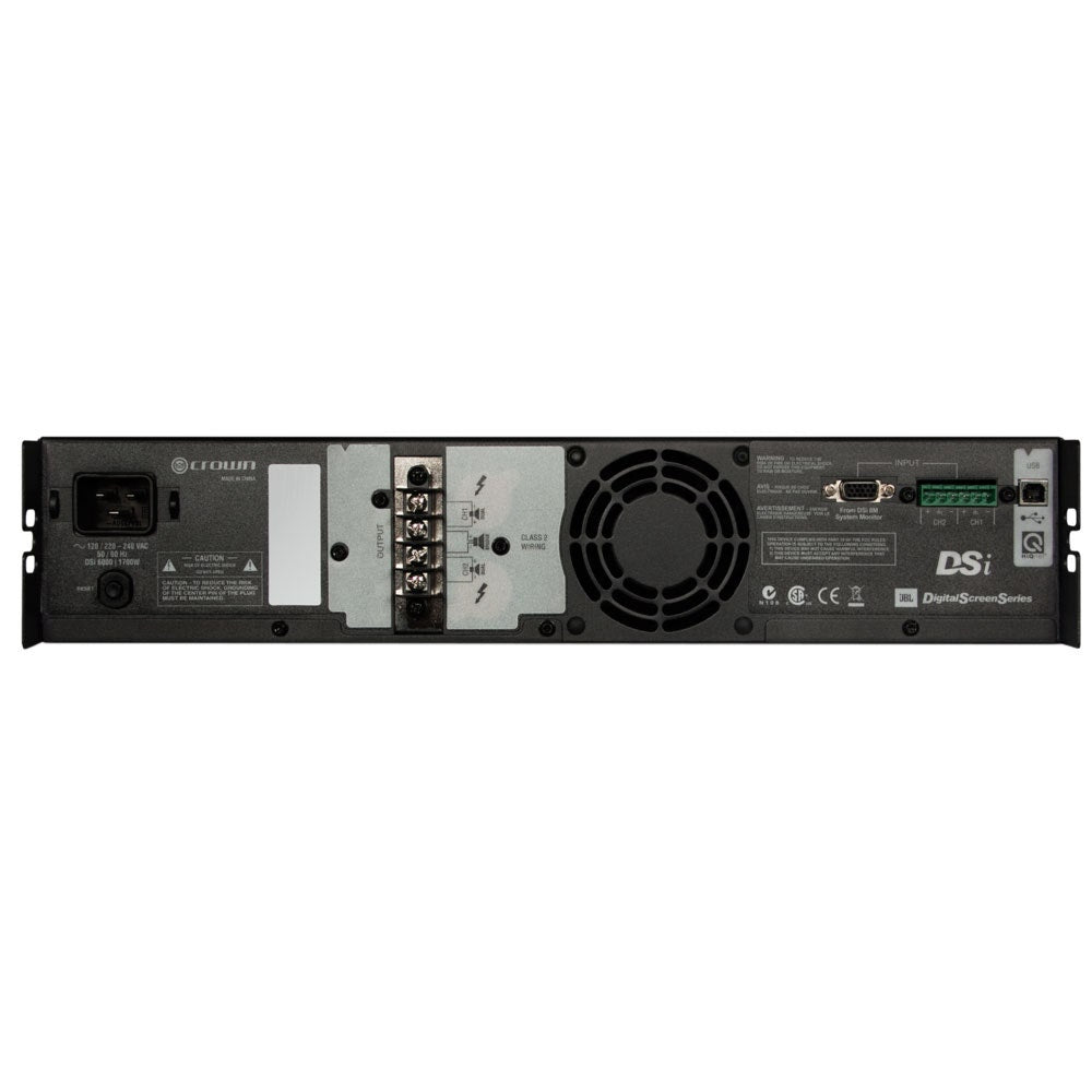 Crown DSi 6000 Cinema Amp with DSP
