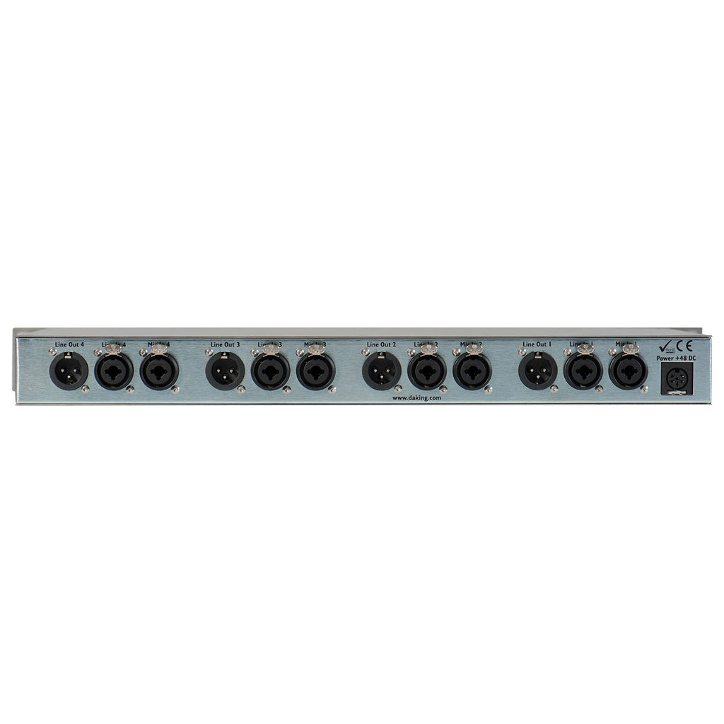 Daking Mic Pre IV B Four-Channel Microphone Preamp