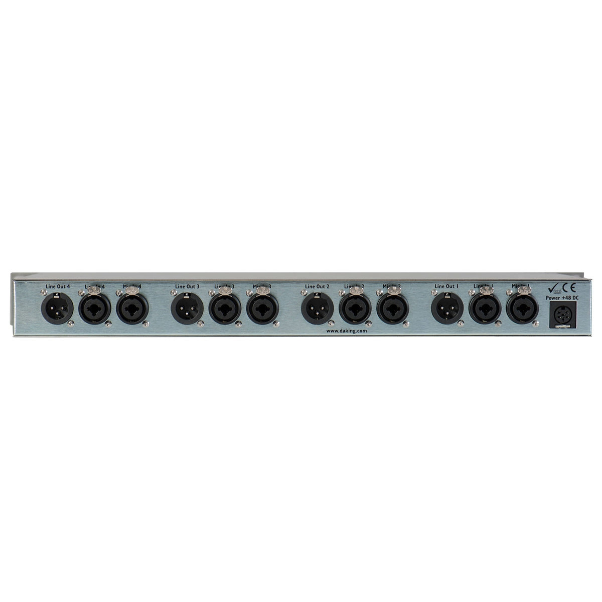 Daking Mic Pre IV B Four-Channel Microphone Preamp