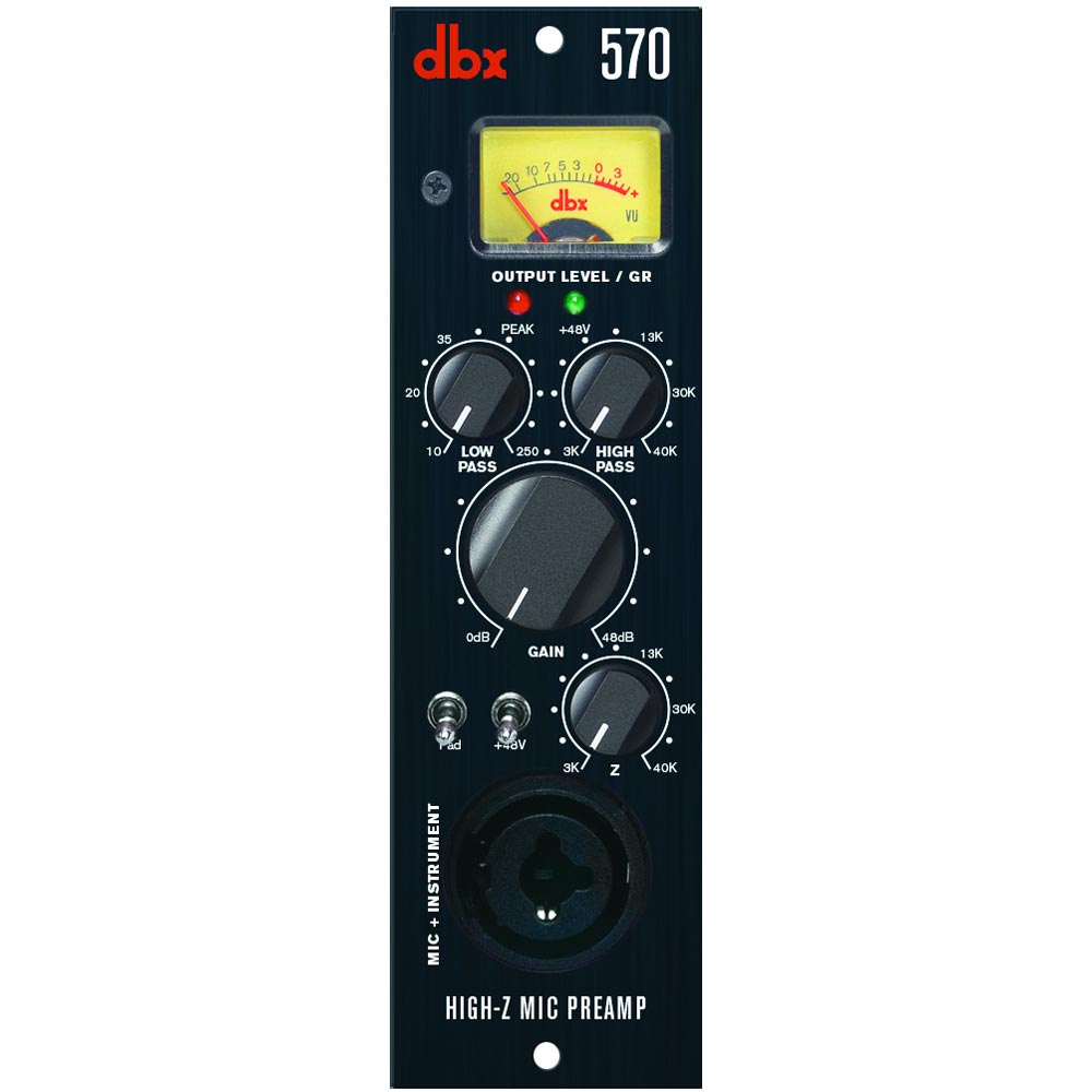 dbx 570 Hi-Z Mic Preamp