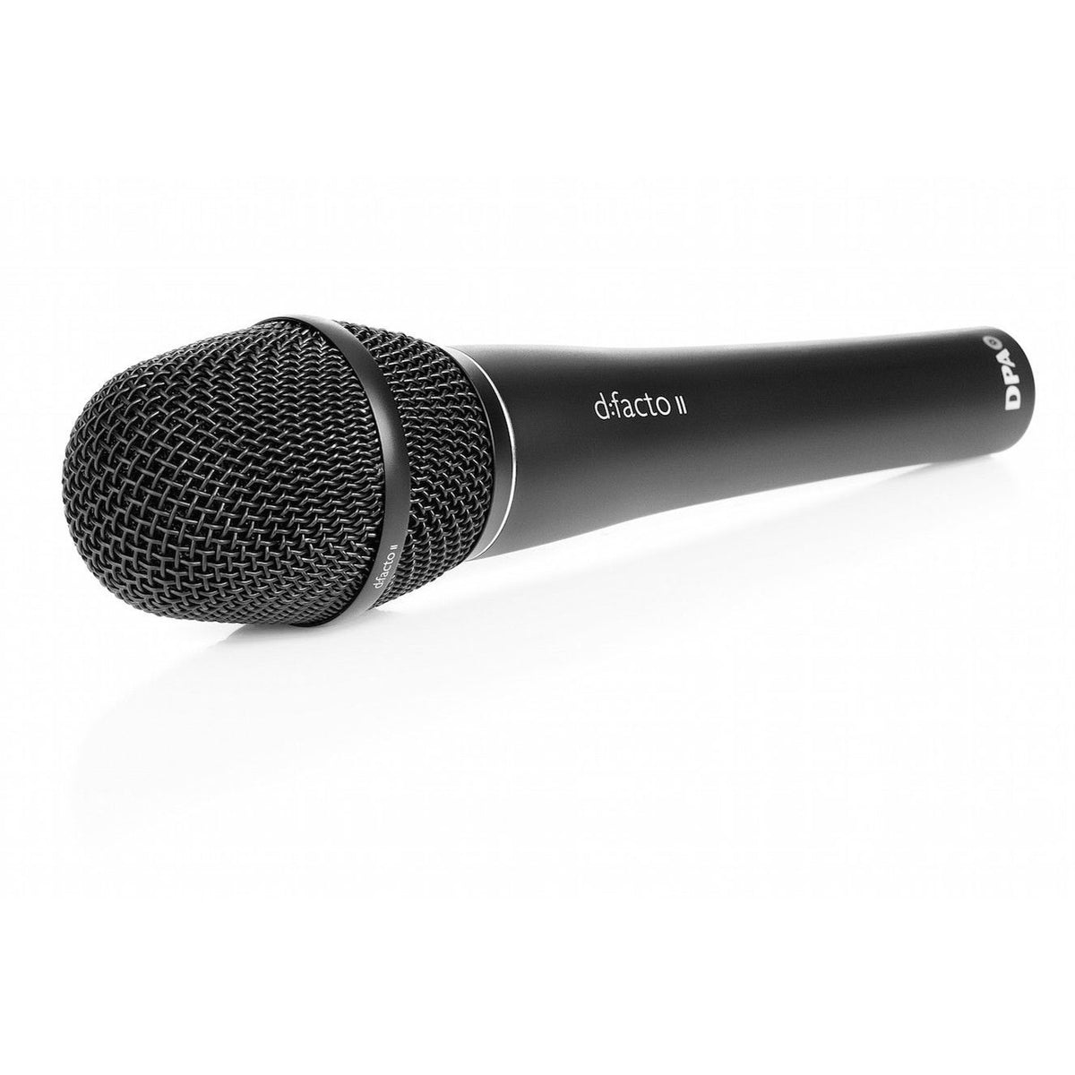 DPA d:facto II Supercardioid Vocal Microphone with DPA Handle - Matte Black