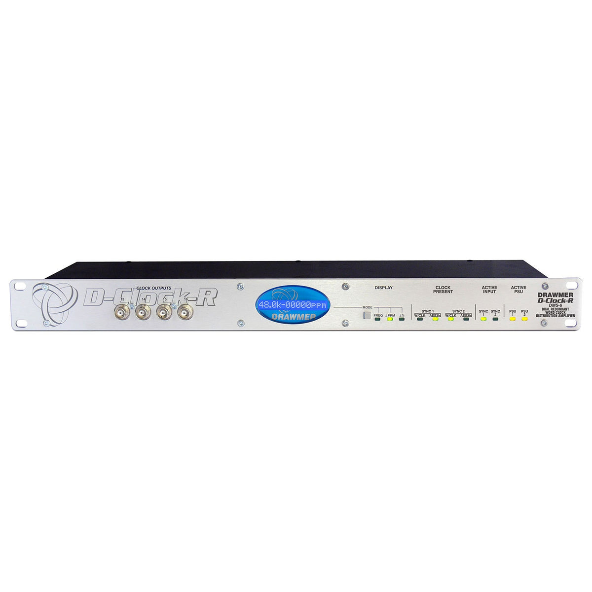 Drawmer D Clock R Dual Redundant Clock Distribution