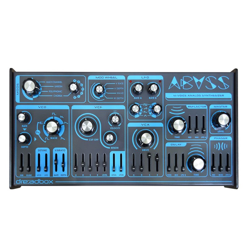 Dreadbox Abyss 4 Voice Analog Synthesizer