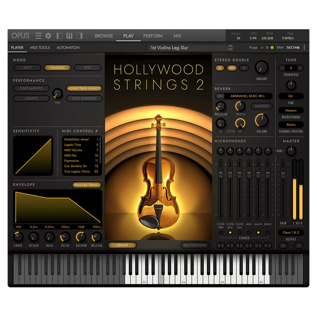 EastWest Hollywood Strings 2 Crossgrade from Hollywood Orchestra Opus - Electronic Delivery