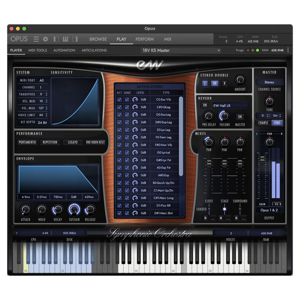 EastWest Symphonic Orchestra and Hollywood Choirs - Electronic Delivery