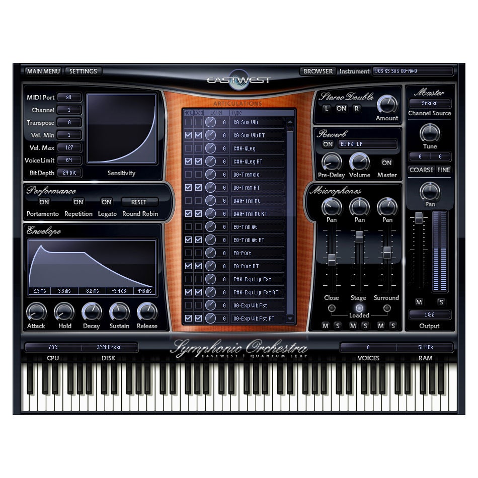 EastWest Symphonic Orchestra Platinum Plus - Windows - Electronic Delivery
