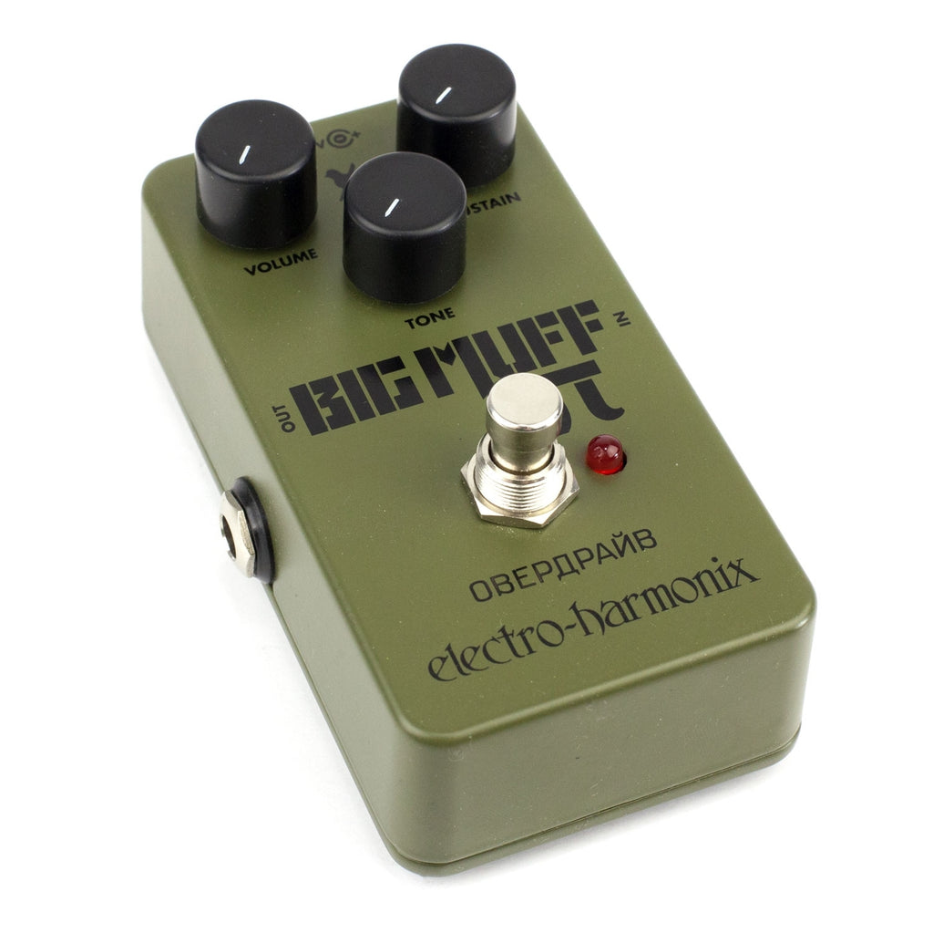 Electro-Harmonix Green Russian Big Muff Pi Fuzz/Distortion/Sustainer Pedal