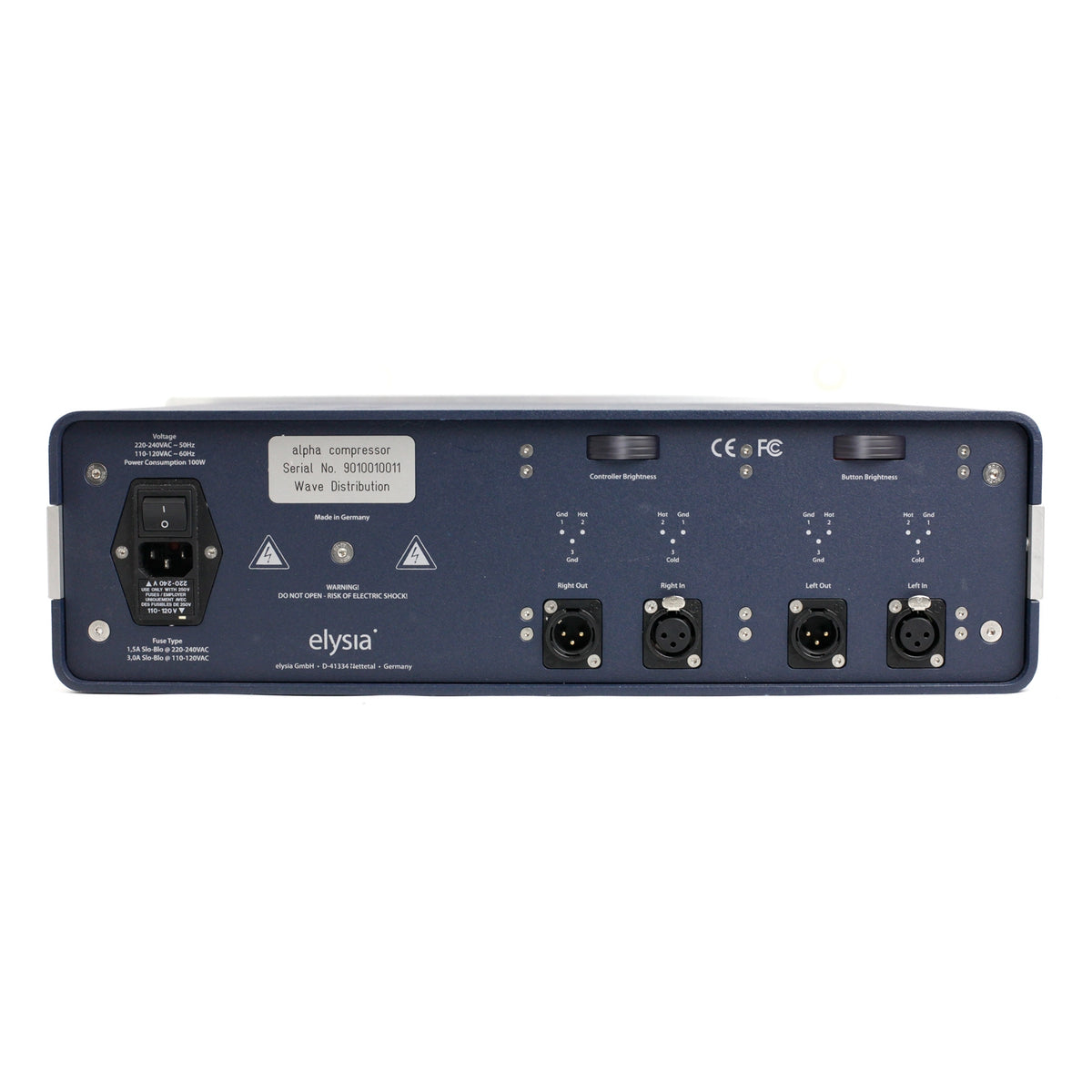 Elysia Alpha Compressor/Limiter #9010010011 (Used)