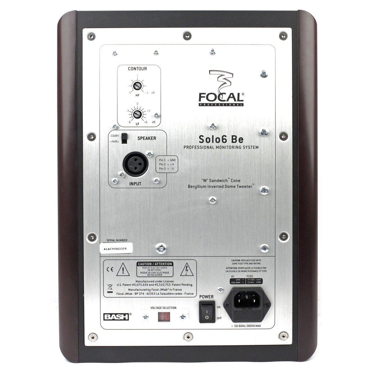 Focal Solo6 Be Active Monitor Single Rev2 #A1CYF002375(Used)