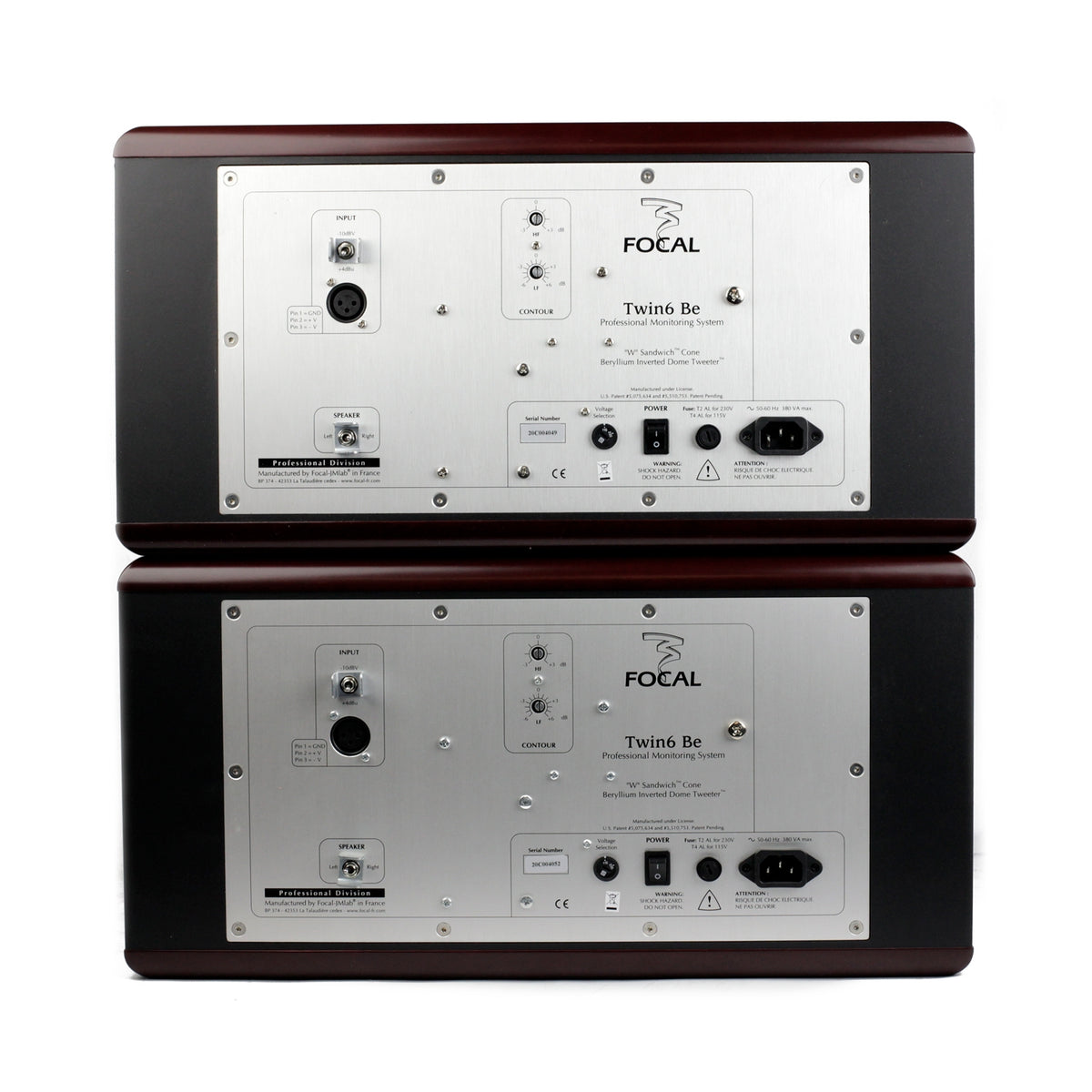 Focal Twin6 Be Active Monitor Pair #4049/4052 (Used)