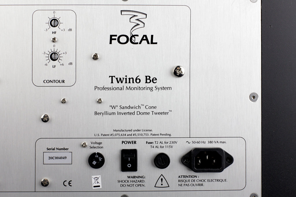 Focal Twin6 Be Active Monitor Pair #4049/4052 (Used)