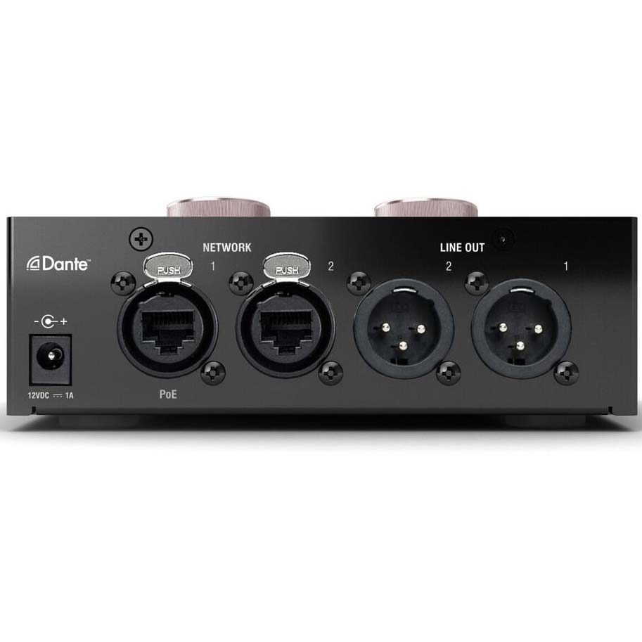 Focusrite RedNet AM2 Stereo Dante Headphone Amplifier