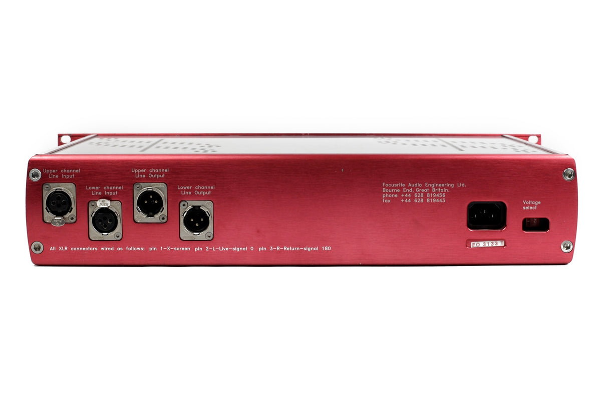Focusrite RED 2 Parametric Equalizer #FO3313T (Used)