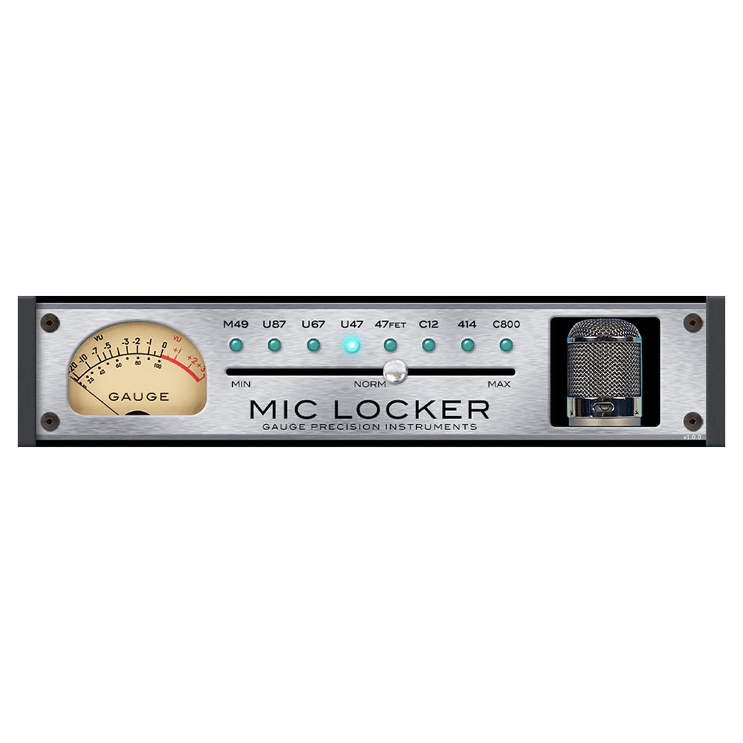 Gauge Precision Instruments MIC LOCKER Microphone Emulation Plug-in - Electronic Delivery