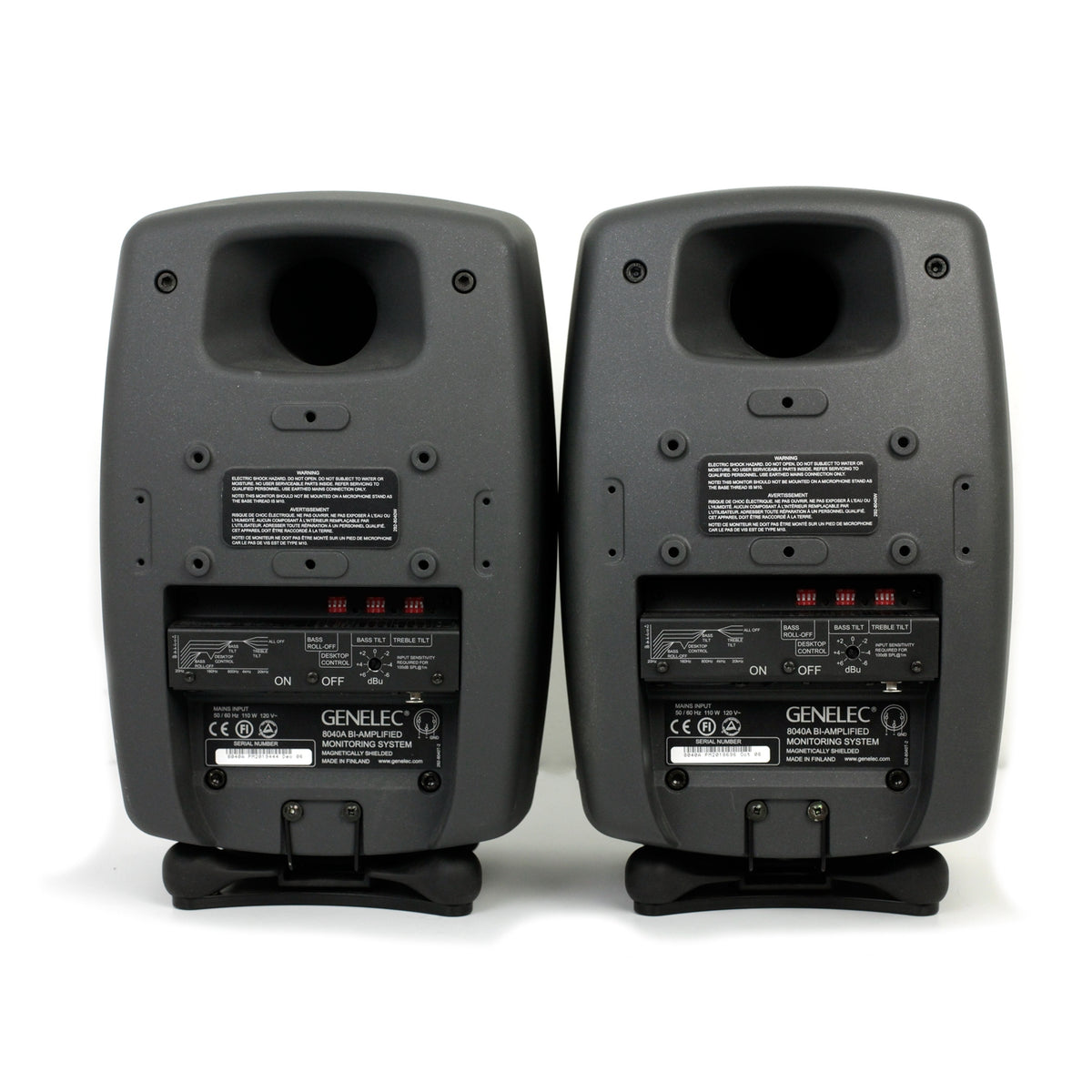 Genelec 8040A Active Monitor Pair #19444/18696 (Used)