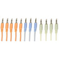 Glow Worm Eurorack / Modular Synth Cables - 12 Pack