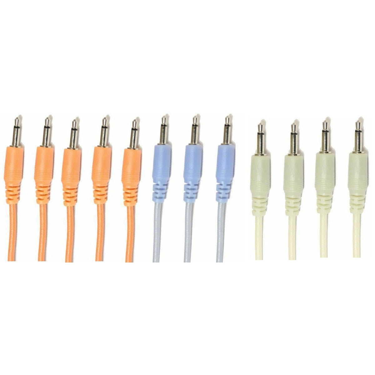 Glow Worm Eurorack / Modular Synth Cables - 12 Pack