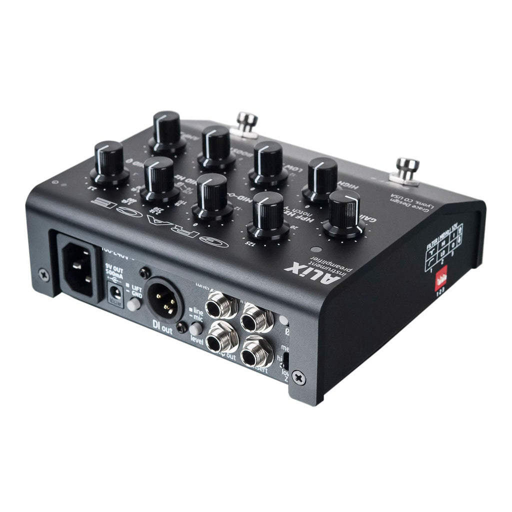 Grace Design ALiX Instrument DI/EQ/Boost - Black