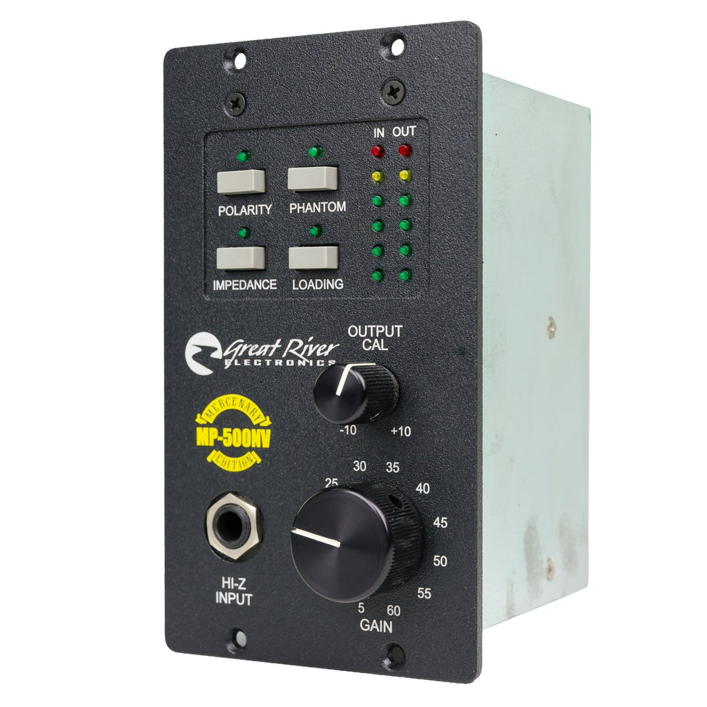 Great River MP-500NV 500 Series Microphone Preamp/DI #32509 (Used)