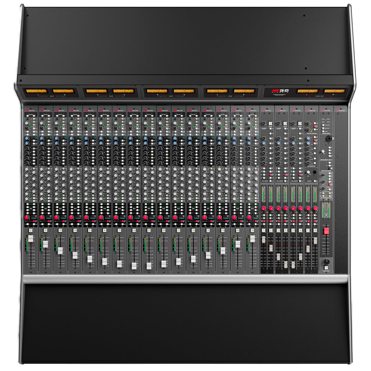 Harrison Audio 32Classic 16-Channel Analog Recording Console with 32x32 Dante Interface