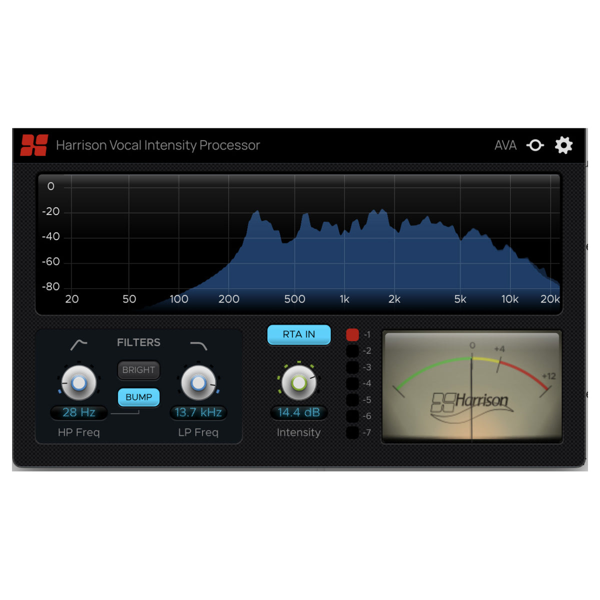 Harrison Audio Vocal Intensity Processor Plug-in - Electronic Delivery