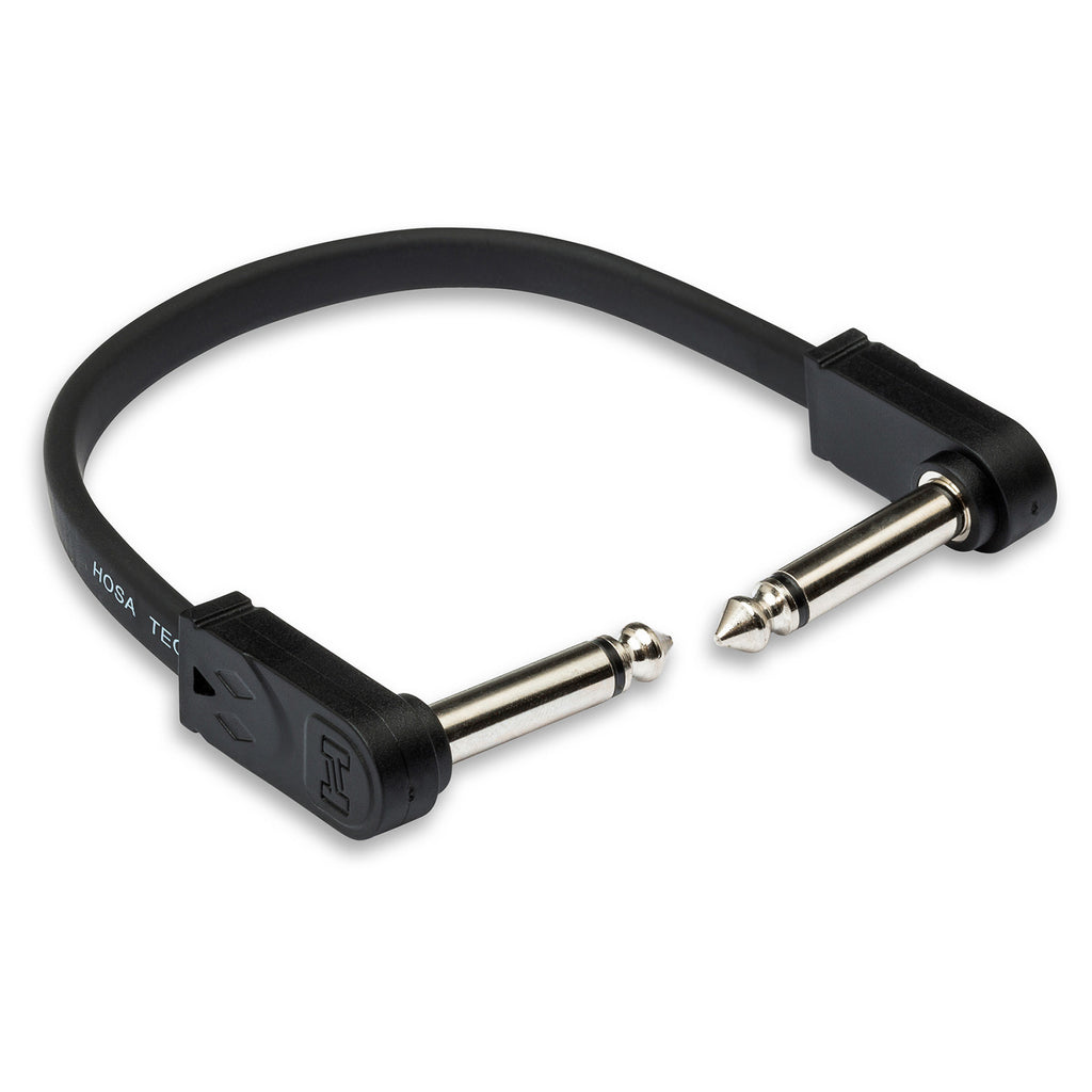 Hosa CFP-106 Flat Guitar Patch Cable - 6"