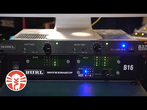 BURL Audio BAD8 8-Channel A/D Daughter Card for B80 Mothership (B-Stock)