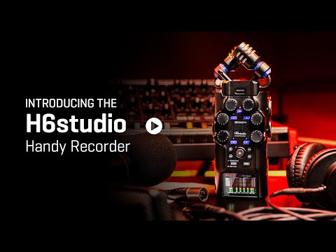Zoom H6studio Handy Recorder