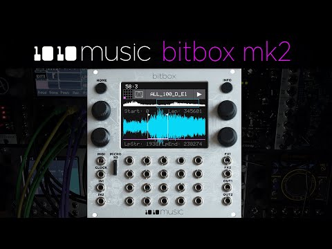 1010 Music Bitbox mk2 Performance Sampler Module - Black