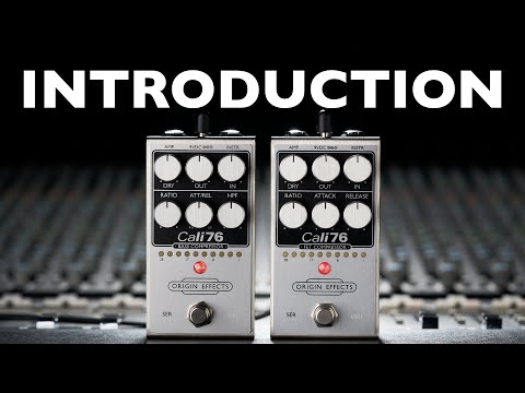 Origin Effects Cali76 FET Compressor Pedal - Silver