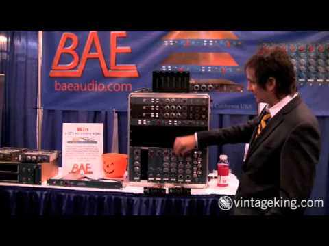 BAE 8CM 8-Channel Summing Mixer/1073-Style Rack - Unloaded