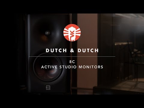 Dutch and Dutch 8c Active 2-Way Monitor - Single, White/Black