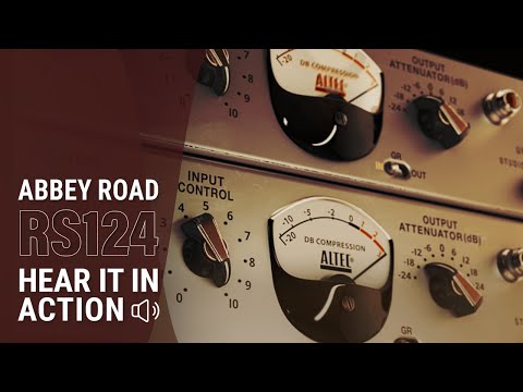 Waves Abbey Road RS124 Vintage Tube Compressor - Electronic Delivery