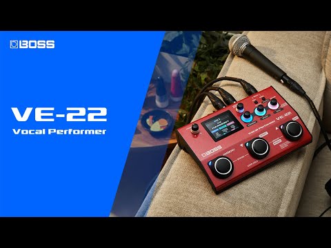 Boss VE-22 Portable Multi-Effects Vocal Processor