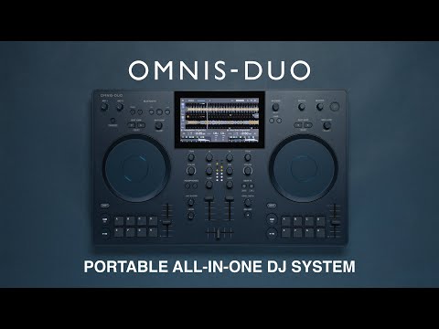 AlphaTheta Omnis Duo 2-Deck Portable DJ Controller
