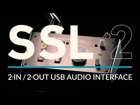 SSL SSL2 USB Audio Interface (B-Stock)