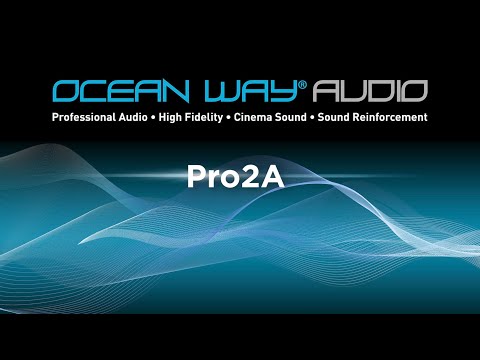 Ocean Way Audio Pro2A Active Reference Monitor - Single